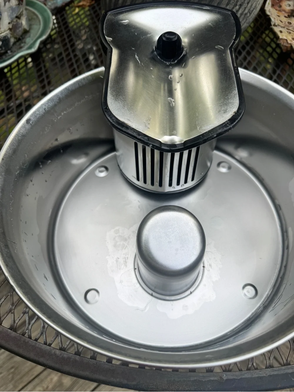 Cat Fountain - Whisker City - Stainless Steel